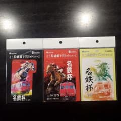 未開封 名鉄 系統板マグネット 中京競馬場名鉄杯開催記念 3枚セット