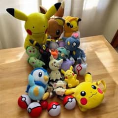 ポケモン ぬいぐるみ セット 約✨20個 ポケモンポール7個 - メルカリ