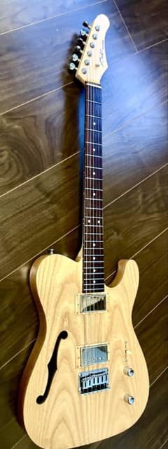 中古 志田工房 kuhl テレキャスター シンライン 日本製 オーダーギター