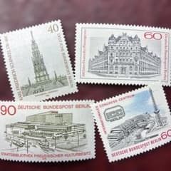 77359セール現品限 外国切手 ドイツベルリン発行建築物1種揃x4 - メルカリ