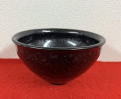 宋代黒釉天目茶碗 禾目 建盞 茶道具 BL2--7 - メルカリ