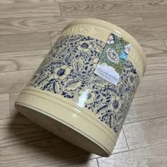 ウィリアム・モリス柄の植木鉢【フローラル】 Lサイズ ブルー - メルカリ