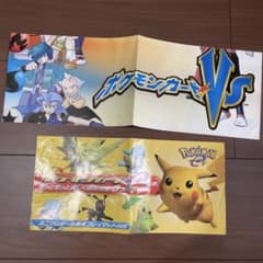 ポケモンカードVS 紙ポスター プレイマット& e ミニマムルール