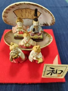 貝がら雛5人セット 10cm四方 - メルカリ