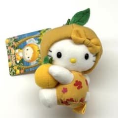 ハローキティ ご当地キティ マスコット 宮崎限定 日向夏 2001年 レア