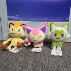 ポケモン ぬいぐるみ ニャース エネコ ニャオハ 全種セット - メルカリ