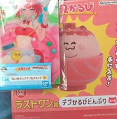 最安値】一番くじ 赤見かるび ラストワン賞 デブかるびどんぶり G賞