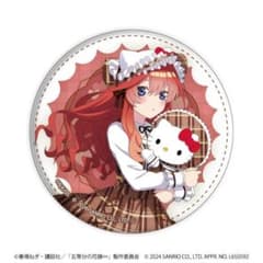 五等分の花嫁中野五月ハローキティ缶バッジ 48個 - メルカリ