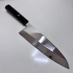 210mm 出刃包丁 鏡面仕上げ 黒檀八角柄 全鋼 和包丁 - メルカリ