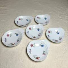 ジノリ ボンジョルノフラワー 小皿6枚セット - メルカリ