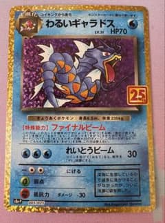 わるいギャラドス プロモカードパック 25th ANNIVERSARY edi… - メルカリ