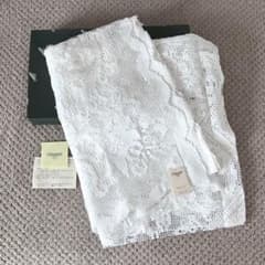 新品！近沢レース テーブルクロス 白 130x180cm/テーブルセンター