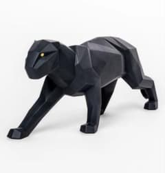 新品☆リヤドロ パンサー Origami 黒ヒョウ ジャガー ブラック - メルカリ