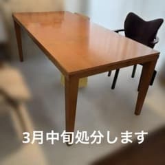 カッシーナ ナチュラルウッド 長方形ダイニングテーブル - メルカリ