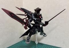 ダンボール戦記 LBXオーディーンmk2 アキレスD9 ジャンク 塗装完成品