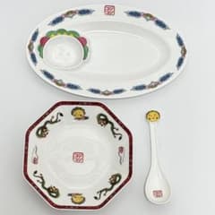 コジコジ×studioCLIP 餃子皿 炒飯皿 レンゲ 3点セット - メルカリ