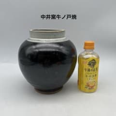 鳥取民藝 中井窯 牛ノ戸焼 花瓶 花器 花入れ 陶器 壺210 - メルカリ