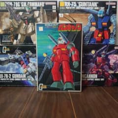 ガンプラセット ガンダム ガンタンク ガンキャノン ジムコマンド