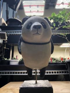 陶仁 パンダ 一点物 置物 - メルカリ