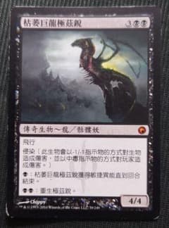 mtg 超稀少 中国語版 初版 荒廃のドラゴン、スキジリクス som - メルカリ