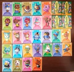 どうぶつの森+ キャラクターカード28枚セット（取扱説明書4冊付き