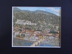 山下清、ハイデルベルクの古城、希少画集画、 新品額装付 - メルカリ