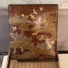 硯箱 蒔絵 硯 水滴 骨董 時代物 すずり すずり箱 - メルカリ