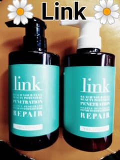 link cmc シャンプー &トリートメント500ml ポンプセット - メルカリ