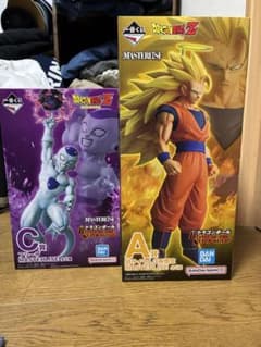 一番くじ ドラゴンボール A賞超スーパーサイヤ人3孫悟空 C賞フリーザ