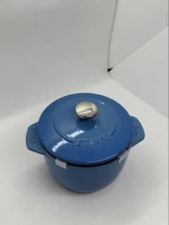 ストウブ 限定カラー サックスブルー ラ•ココットde gohan S - メルカリ