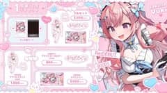 vtuber 結城さくな 1周年記念グッズ フルセット ホロライブ 湊あくあ