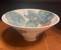 大東アリン 東窯 砥部焼 逆富士型 深皿 大鉢 - メルカリ