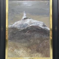 画家 杉山吉伸 「待春茶臼(岳)」油絵 - メルカリ