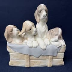 LLADRO リヤドロ PUPS IN BOX 1121 フィギュリン - メルカリ