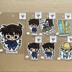 名探偵コナン B SIDE LABEL ステッカー 江戸川コナン 工藤新一 - メルカリ