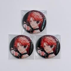 にじさんじ 赤城ウェン ぎゃうるふ 缶バッジ 3点セット - メルカリ