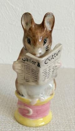 最終価格 ベスウィック Beswick グロースターの仕立て 陶器 フィギュ