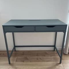 IKEA ALEX アレクス デスク グレーターコイズ 100×48 デスク - メルカリ