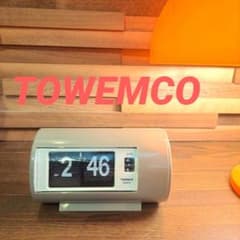 メルカリ最安値！TWEMCO トゥエンコ パタパタ時計 AP-28 GREY - メルカリ