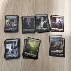 MTG 基本土地 フルアート 128枚まとめ売り ゼンディカー - メルカリ