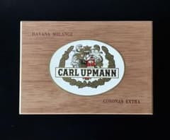 ビンテージ 葉巻ケース CARL UPMANNカールアップマン シガー 空箱