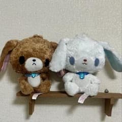 シュガーバニーズ くろうさ あおみみうさ セット クリアアクセサリー