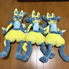 ポケットモンスター めちゃもふぐっとぬいぐるみ～黄色いルカリオ～の