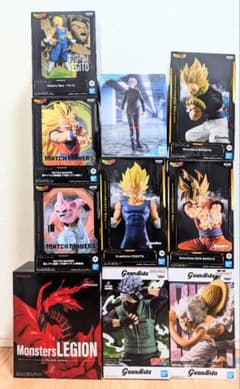 ドラゴンボール/呪術廻戦/NARUTO他】プライズ10体セットまとめ売り