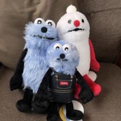 パペットスンスン ノンノン EDWINコラボ スンスン ぬいぐるみ3点セット
