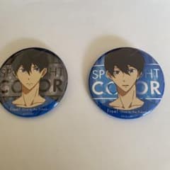 Free!七瀬遙 缶バッジ2個セット Dive to the Future - メルカリ