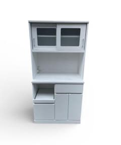 大阪京都限定 大川家具 マルコ木工 食器棚 キッチン収納 高さ180cm