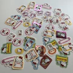 ハローキティ フレークシール 平成レトロ - メルカリ