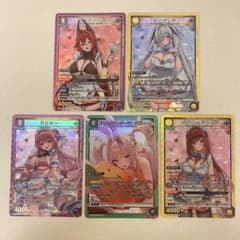 ユニオンアリーナ NIKKE PcSR 5枚 まとめ シンデレラ レッドフード