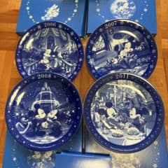 お値下 新品 非売品 ディズニー イヤープレート ノリタケ 皿 4枚